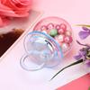 Pack of 12 Fillable Pacifier Shape Candy Boxes Snack Box Suitable for Baby Shower and Christening Party Decorations