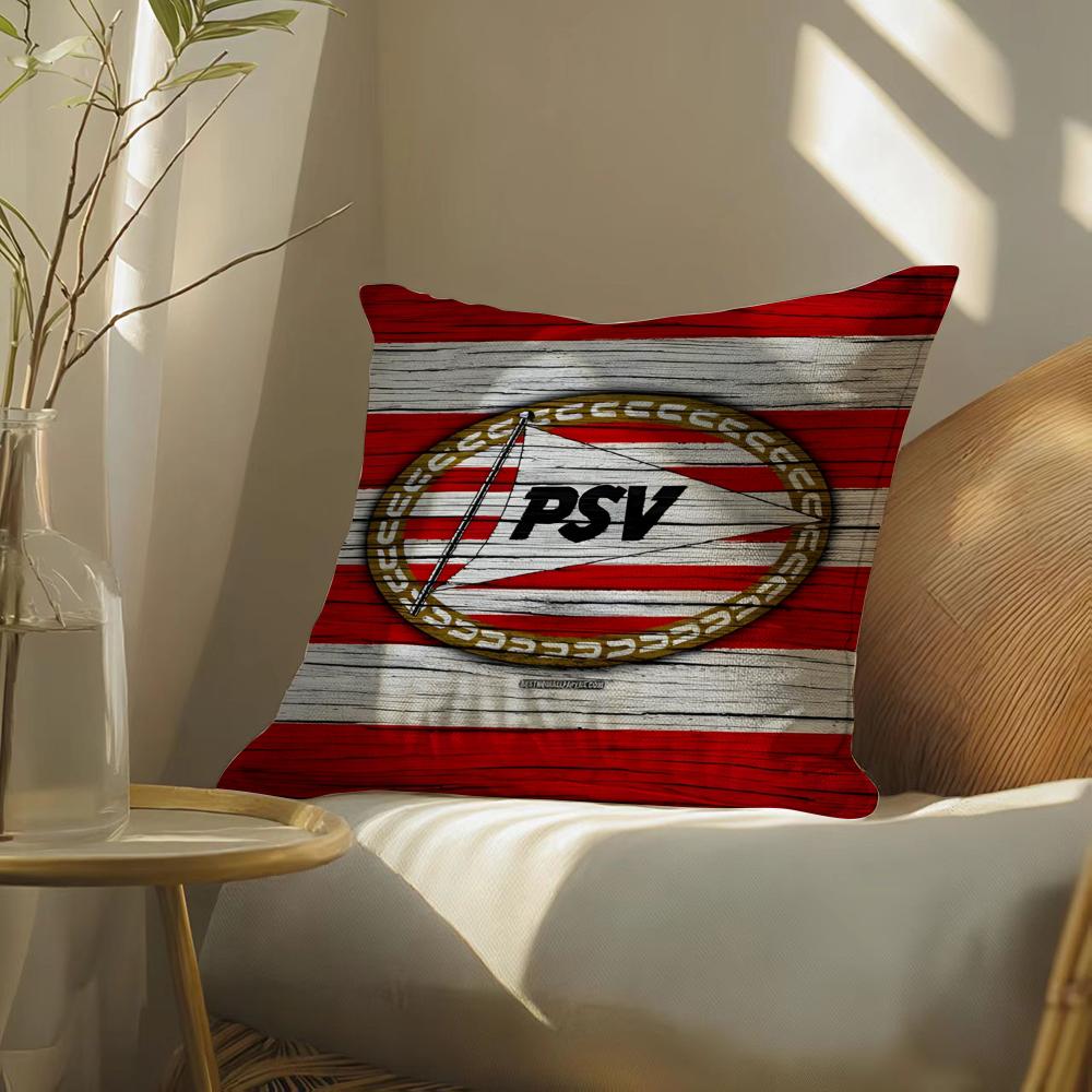 Psve-Eindhoven Kussensloop Kussensloop, Dubbelzijdig Bedrukt, Bankkussen, Slaapkamer Hoofdeinde Linen 40*40(CM)-1Pcs