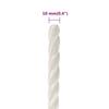 Work Rope White 10 Mm 50 M Polypropylene