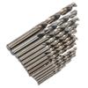 15Pcs Straight Shank Cobalt Drill Bit Set