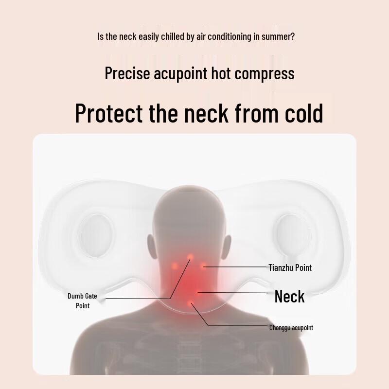 SKG P1 Cervical Pillow with Hot Compress CN plug (adapter included)
