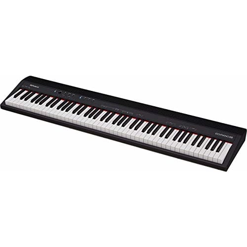 Roland GO-88P GO:PIANO88 Entry-Level Digital Piano with 88 Keys, Perfect for Beginners, Practice, Acoustic-Size Keys, Lightweight, Portable, Battery-P