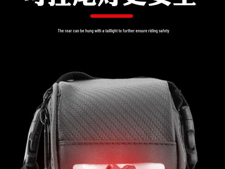 Bike Seatpost Saddle Bag - Rear Seat Cushion Bag for Cycling & Mountain Bikes