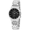 Men's Watch - Akzent Exclusive - 40 Mm - Stainless Steel Bracelet - Black Dial