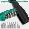 Professional Ratchet Screwdriver Kit With Assorted Specialty Bit Carbon Steel Ergonomic Grip Portable Case For DIY Projects