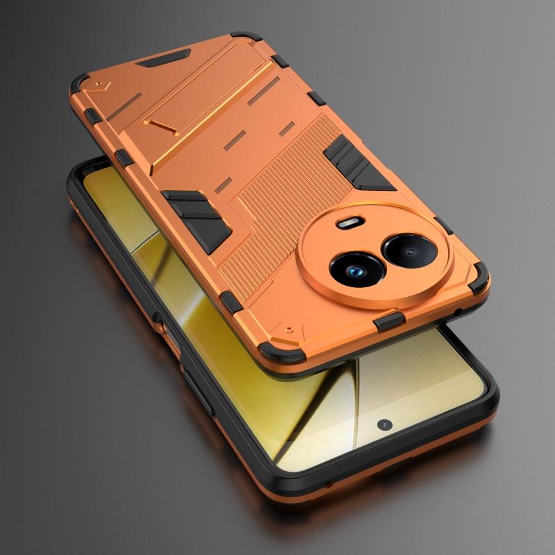 For Realme 11 5G Global Cover Case For Realme 11 5G Case Funda Armor Shockproof KidStand Hard PC Protective Phone Bumper