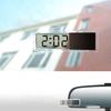 LCD Display Digital Car Clock / Thermometer Temperature Meter Gauge Mini Clock