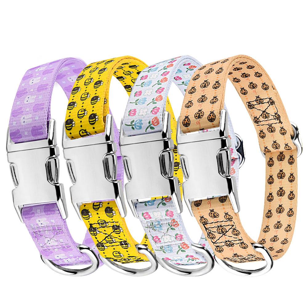 Pet dog products, small, medium and large fashion dog neck ring, strong neck-proof cat collar