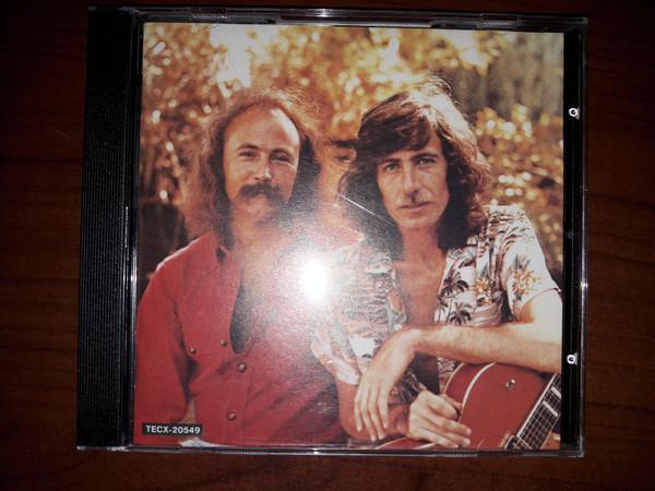 

CD CROSBY & NASH - Wind On The Water TECX20549 Overseas Record 1993 Japan Obi Rock
