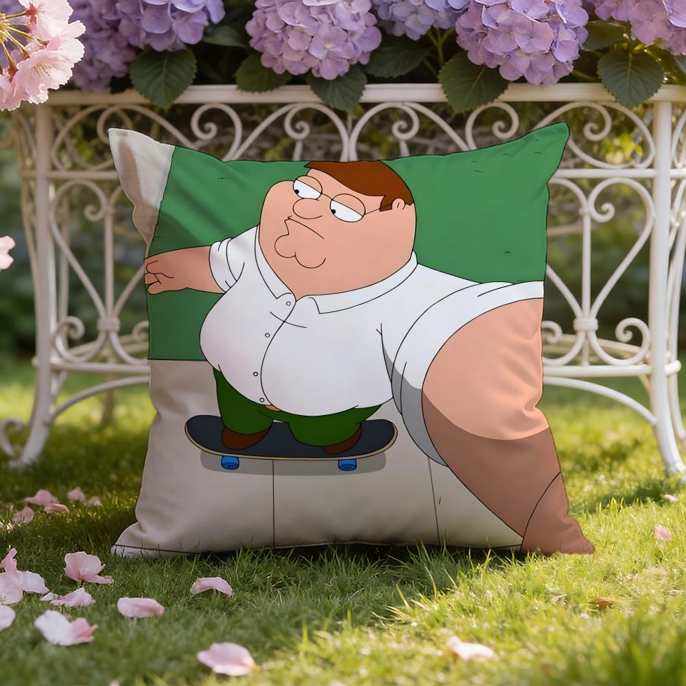 

Hot Anime F-Family GuyS Cushion Cover Home & Car Dual-Scene Pillow Cover: Reversible for Premium Comfort 30cmx30cm