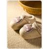 Children's Cotton Shoes Autumn and Winter Warm Cashmere Waterproof Infants 4-6 Years Old Non-slip Baby Woolen Cotton Mop