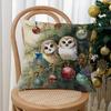 Christmas-Themed Pillowcases With Delightful Printssuitable For Sofa Car Bedroom Decorative Cushion Cover Pillow Cover