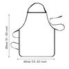 1pc Cooking Apron Funny Kitchen Stain-proof For Women Aprons Man BBQ Cleaning Sexy Women's