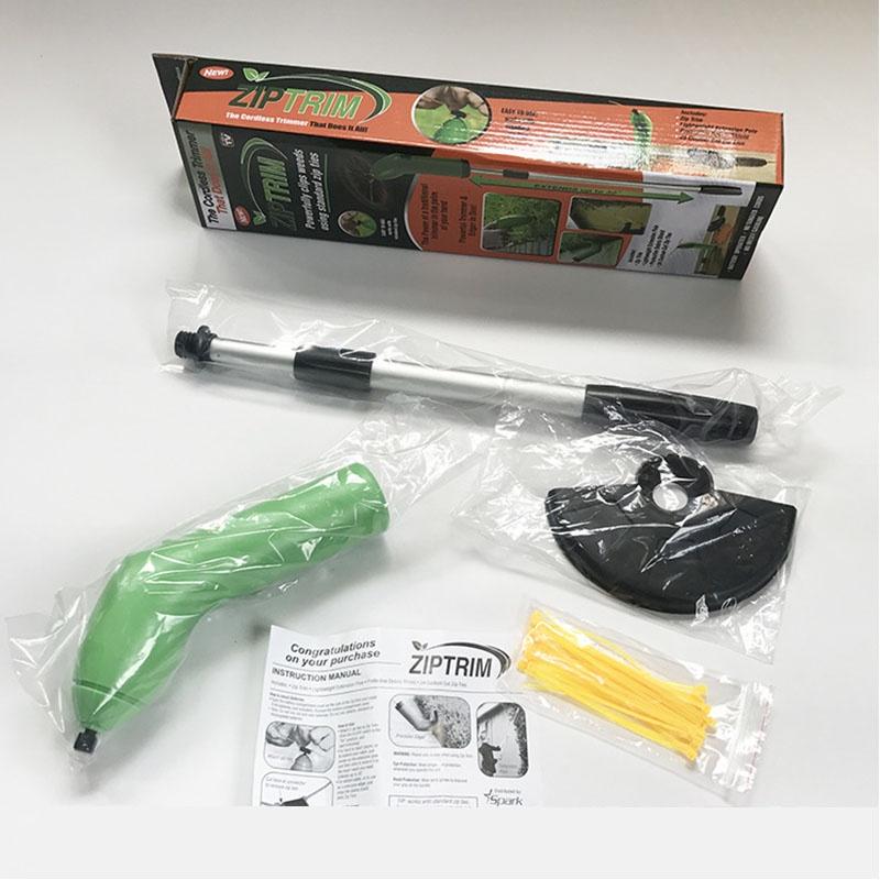 Cordless Zip Trim Trimmer Edger Works With Standard Zip Ties Garden Weed Cutter