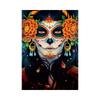 Obraz diamentowy DIY Halloween obraz czaszki haft diamentowy damski zestaw mozaiki artystyczna dekoracja ścienna do domu