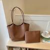 Commuter Tote Bag Women's Underarm Bag Large Capacity Shoulder Bag with Coin Purse