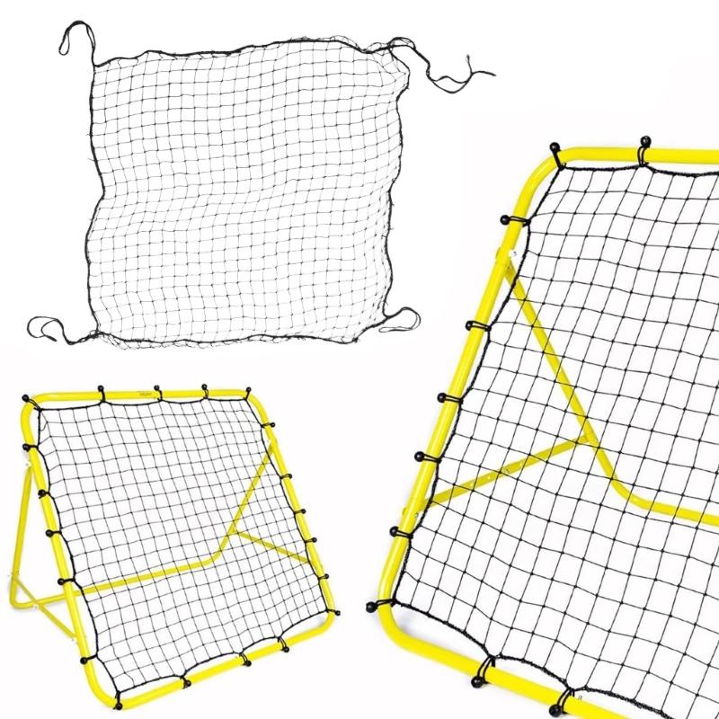 Bounces Back Soccer Net Soccer Rebounder Kickbacks Football Rebounds Net Football Training Equipment Easily to Install