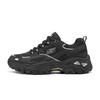 D'LITES Hiker Men Black Low Top Dad Shoes 237423-BKSL