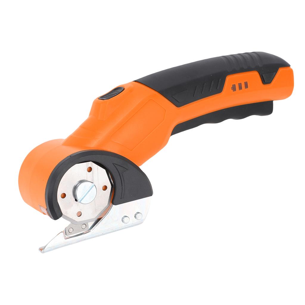 Cordless Electric Scissor Rechargeable Power Rotatable Cardboard Box Cutter Small Fast Cutting for Fabric Leather