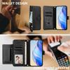 For Xiaomi Redmi 15C 4G (171mm) Case Zipper Pocket Multiple Card Slots Leather Phone Cover