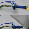 22mm Diameter Throttle Twist Bar Set Aluminum Zinc Zinc Alloy Throttle Control Bar  Dirt Bike Riding