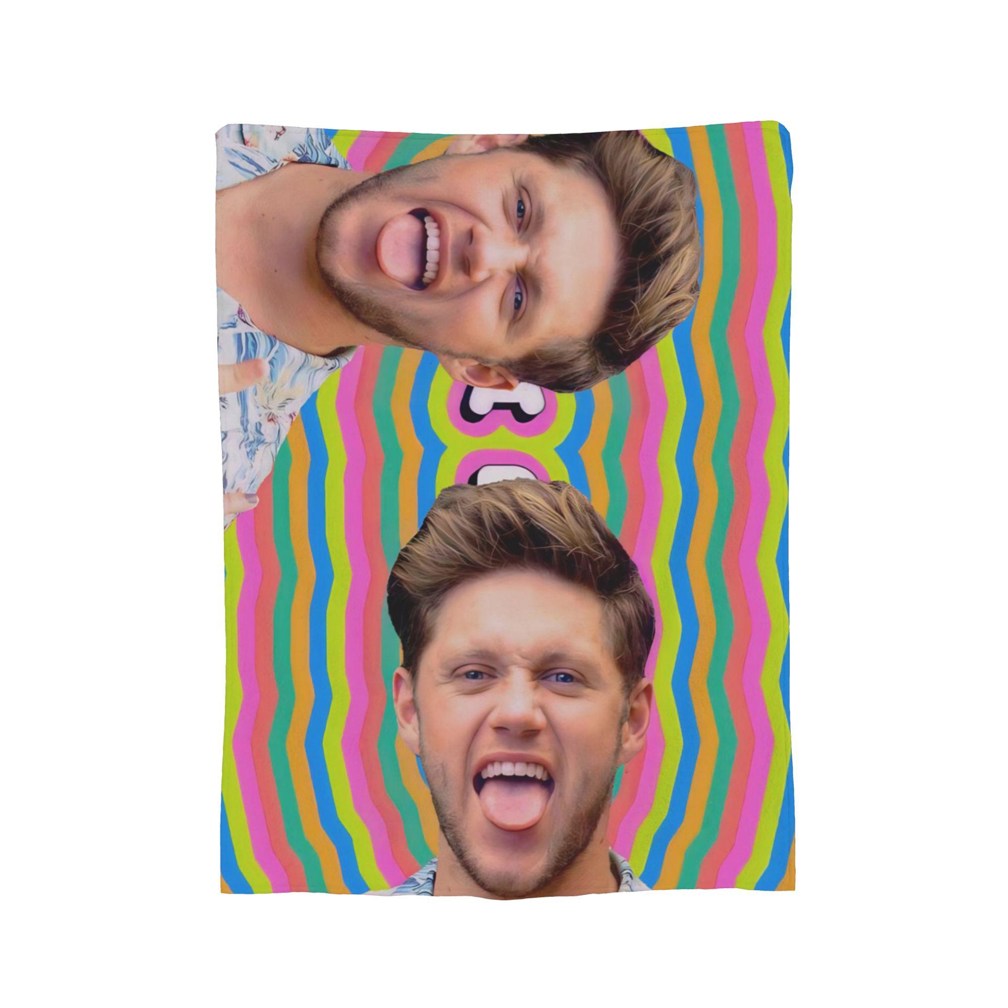 Niall Horan Blankets Flannel Decoration  Breathable Soft Throw Blankets for Bed Office Rug Piece 30x40in