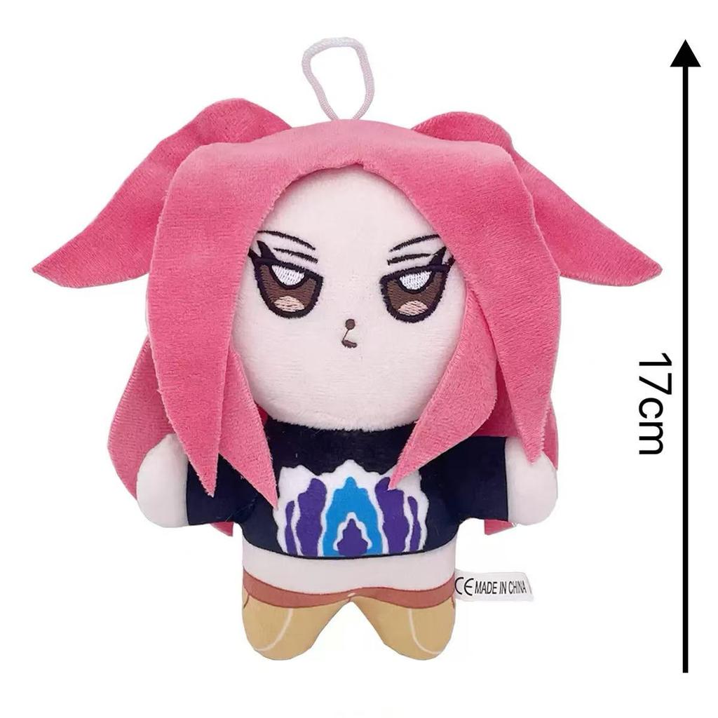 Anime Hunters Plush Cute Purple Tiger Black Hat Magpie With 3 Eyes Monster Hunt Girl Group Stuffed For Fans Gifts