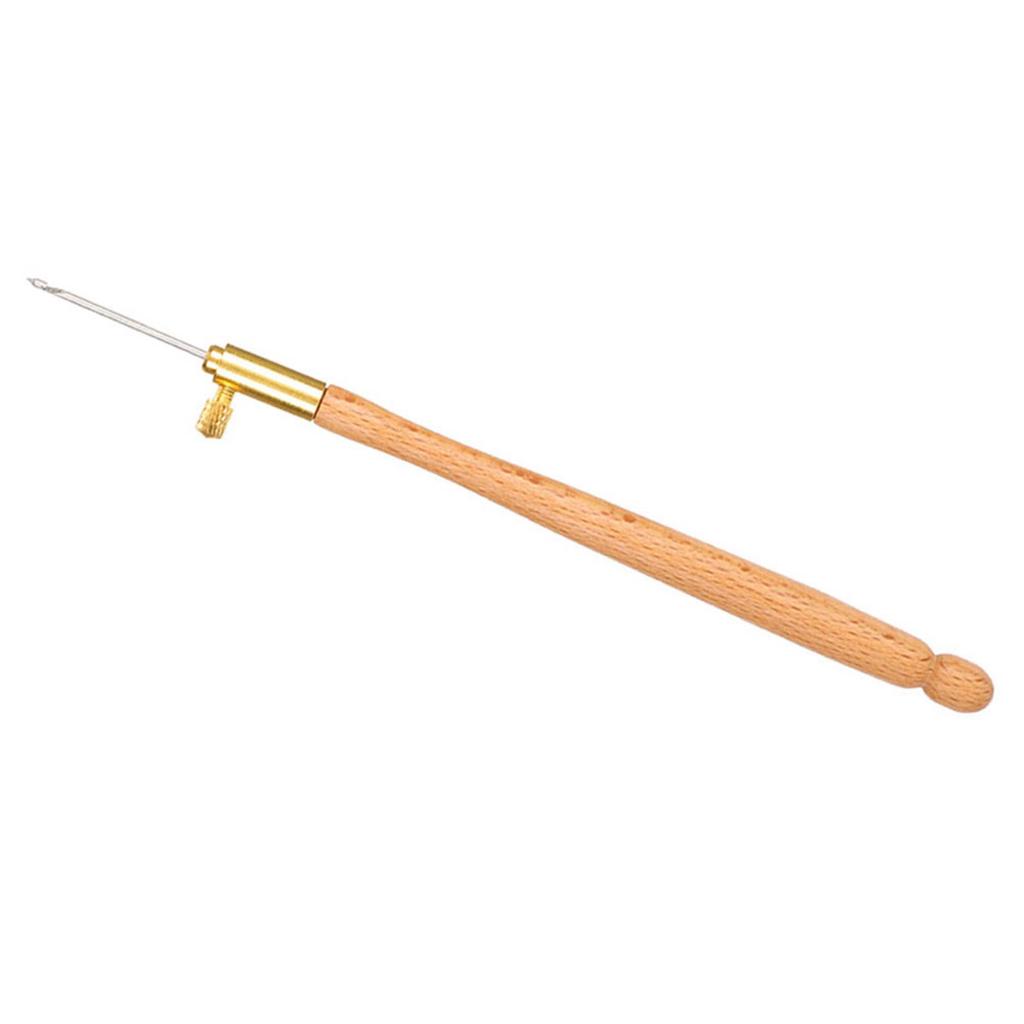Embroidery Beading French AntiEmbroidering Tool Set DIY Craft Sewing Accessories(Wooden French