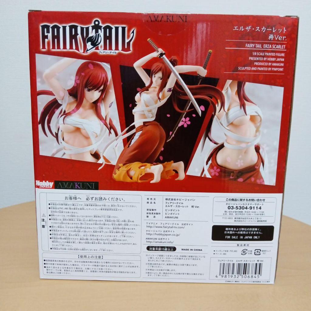 [USED] FAIRY TAIL Erza Scarlet Figure AMAKUNI