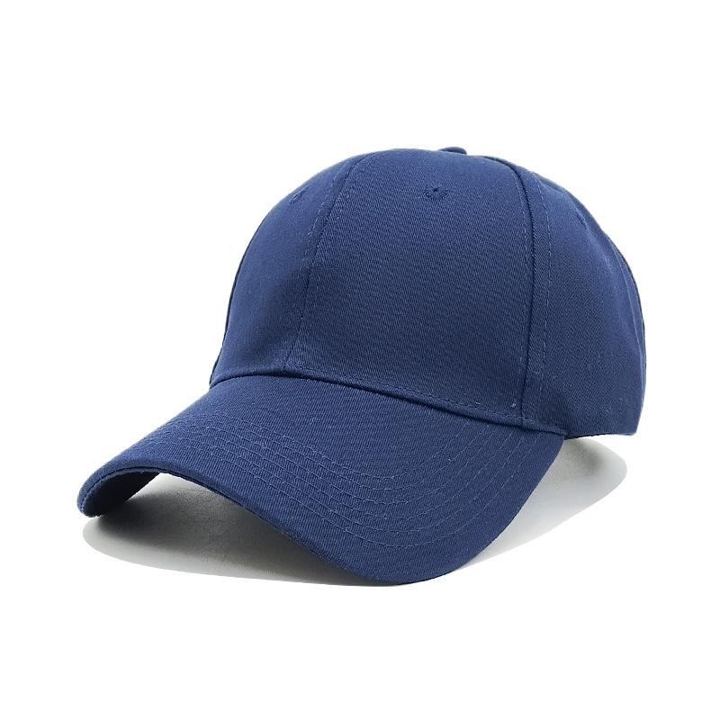 Big Head Baseball Cap Outdoor Face Showing Small Sun Hat Solid Color Light Board Baseball Cap