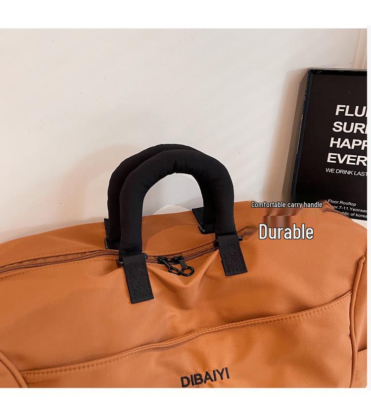 Women's Large Capacity Expandable Duffel Bag - Lightweight, Fashionable, Crossbody for Business Trips and Sports Fitness