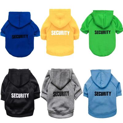 Winter Dog Clothes Warm Pet Dog Sweatshirt Solid Color Puppy Coat Hoodie French Bulldog Clothing Pet Costume Supplies