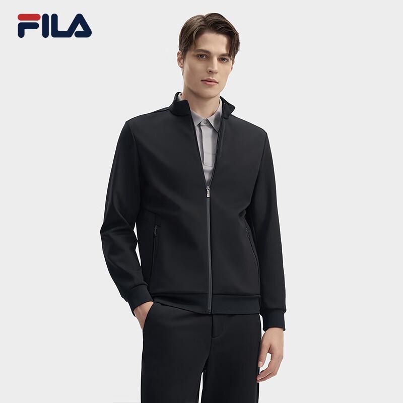 FILA Men s Stand Collar Knitted Jacket XL
