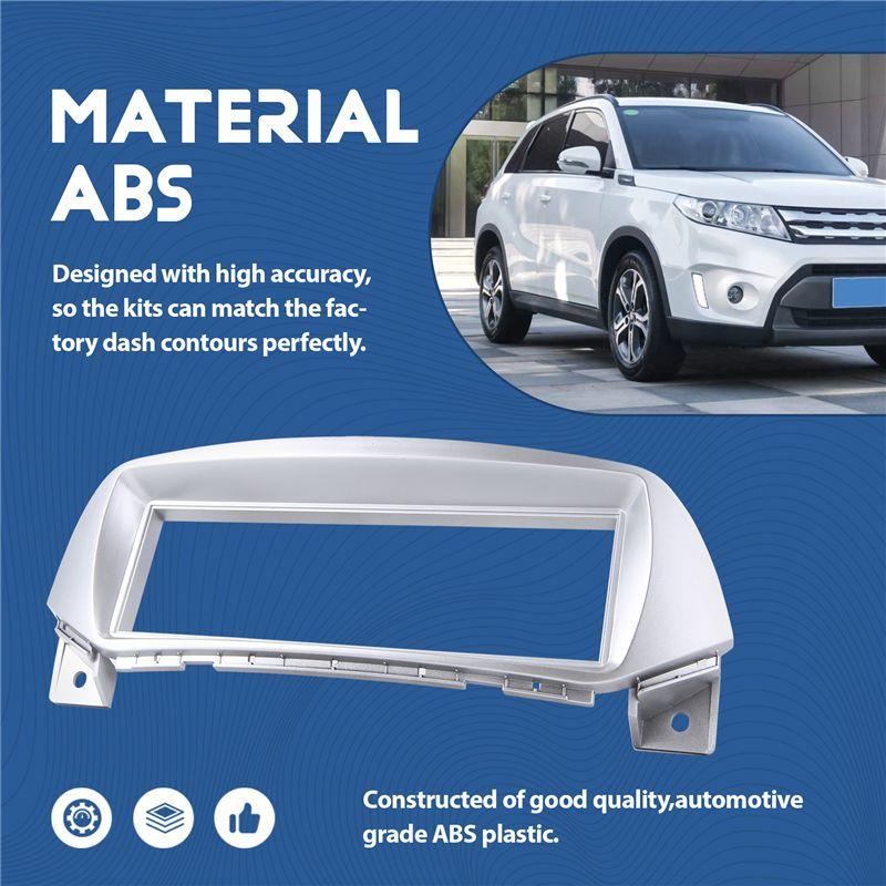 Portable Car Radio Fascia Panel Frame CD DVD Dash Audio Cover Trim With Adapter For Alto For NISSAN Pixo For Marati A-Sta
