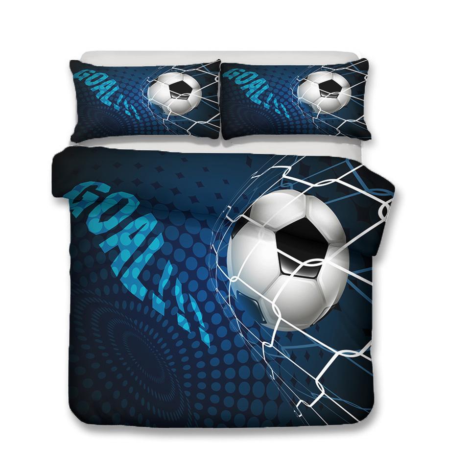 

Футбольный пододеяльник Футбольные комплекты постельного белья Edredon Futbol Односпальный Принт Роскошный Детский Подростковый БЕЗ Простыней Покрывала Постельное белье Eu Single 135x210cm