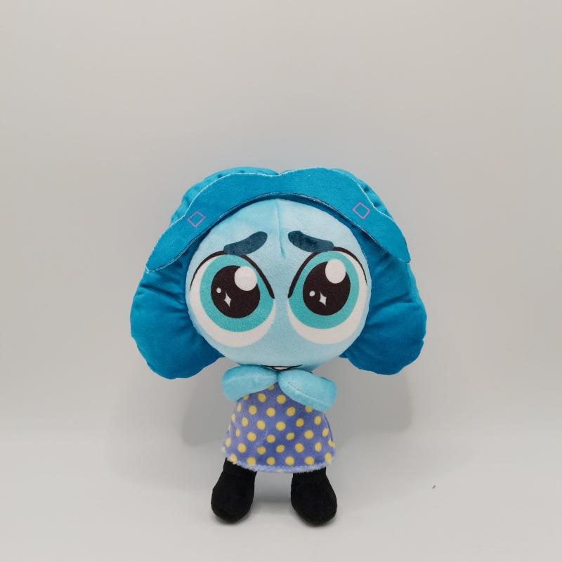 Poupées Peluches Vice Versa 2 Personnages Émotionnels Doux Moelleux Peluches Colère Joie Tristesse Anxiété Peur Disney Pixar Jouets de Collection pour Fans Décoration Chambre d'Enfant