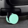 4/8-Piece Silicone Luggage Wheel Covers for Silent and Easy Installation
