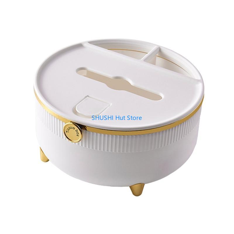 

Pumping Paper Dispenser for Facial Tissue Holder for Dresser Bedroom Home Office D57B белый