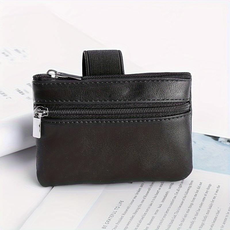 

Portable Wrist Bag, Coin Storage Bag, Key Bag, Fashion Bank Card Holder, Casual Design чёрный