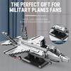 1600PCS F-35 Lightning II Fighter Jet Building Blocks Bomber Shipboard Aircraft Model Bricks Kids Toy Gifts Desktop Decoration