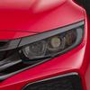 PPFCar Headlight Protective Film Front Light Transparent Smoked Black TPU Sticker for Honda Civic 10th Gen 2016- Accessories
