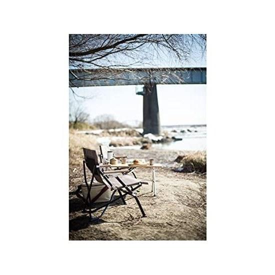 Snow Peak Low Chair 30 Short Compact Backrest Comfortable Camping Climbing Outdoor Disaster Preparedness Gray LV-093GY