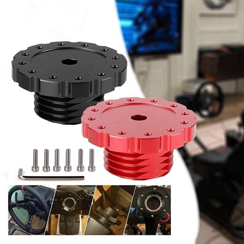 Steering Wheel Adaptation Connection Kit For Thrustmaster TXT300 T500TS RS-QR032 Racing Gaming Replacement Accessories Aluminum