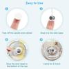 240PCS Heat Resistance Candle Wick Stickers Double-Sided Candle Wick Glue  Candle Making