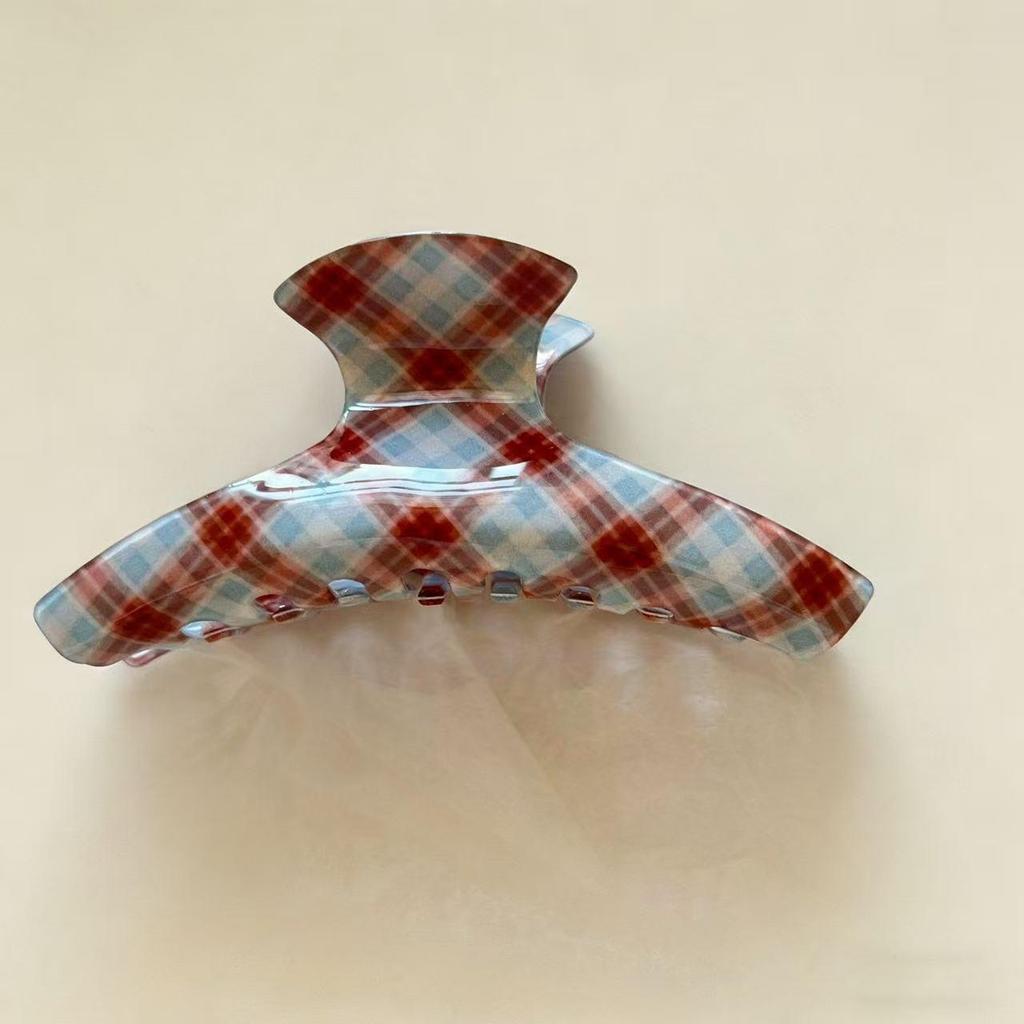 Koreanischer Eleganter Kürbisbogen Polka Dot Haarspange - Groß, Cremige Texturierte Hochsteckfrisur-Accessoire