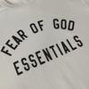 F132 FOG Essentials Bluza z okrągłym dekoltem i silikonowym logo z literami Casual Streetwear - Pulower Streetwear Unisex