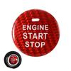 Engine Start Button Cover, Genuine Carbon Cover, Customized for Car