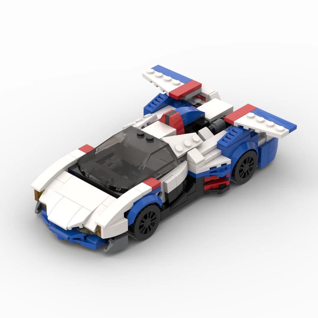 

Astarada Детский конструктор «Гоночная машина» - Совместим с кубиками Lego