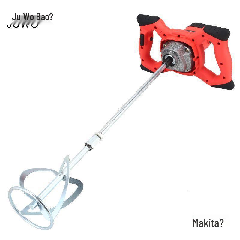 16-Speed Adjustable High-Power Hand Drill Mixer for Forward/Reverse Cement, Putty, and Powder Mixing