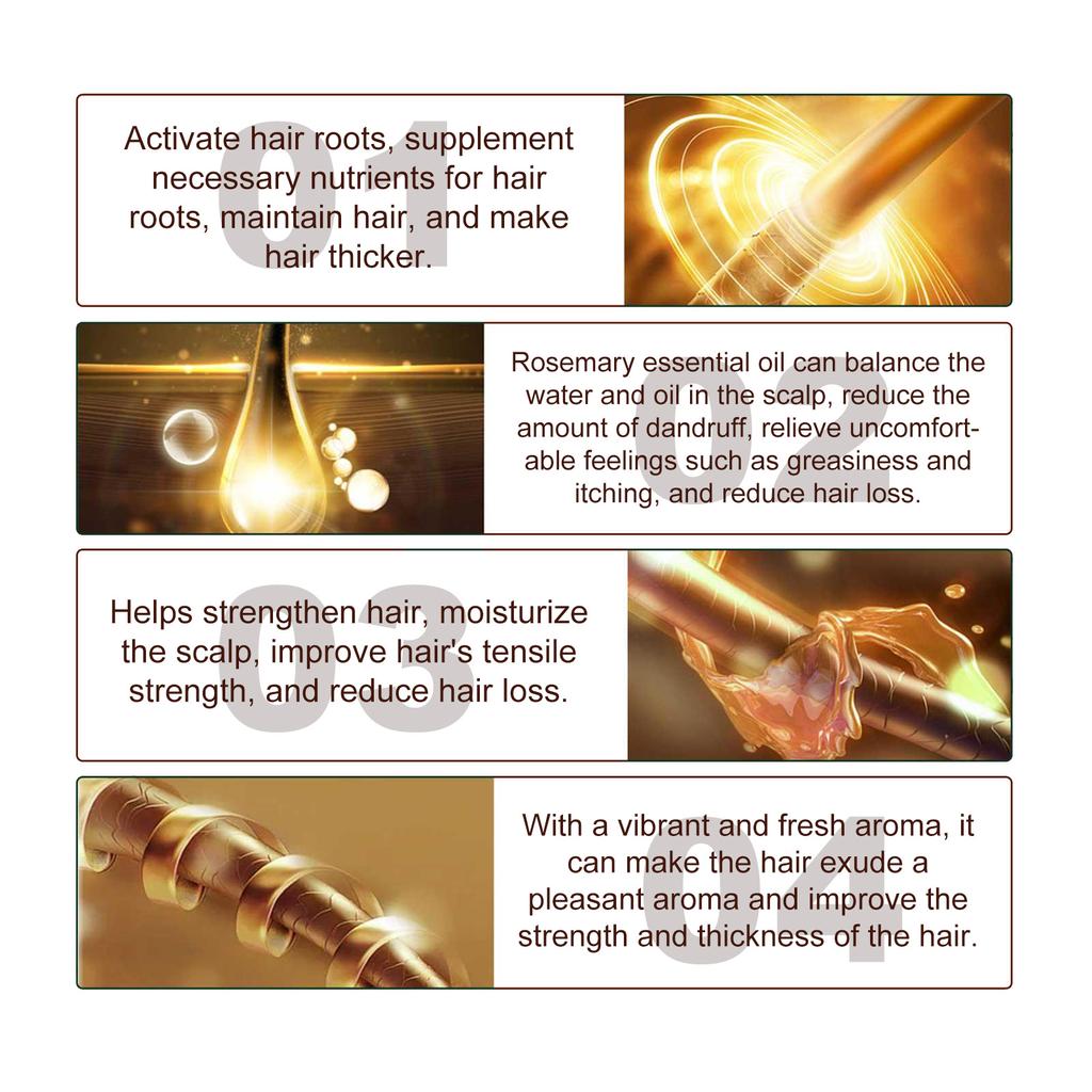 Eelhoe Fermentowane serum z wodą ryżową Naturalna delikatna woda ryżowa Fermentowana woda ryżowa Esencja do włosów Serum na porost włosów na przerzedzenie włosów 60ml